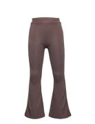 Trousers Grace Flare Brown Brown Lindex