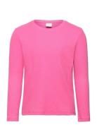 Top L S Basic Rib Pink Lindex