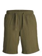 Jpstjaiden Jjcrinkle Jogger Short Sn Khaki Jack & J S