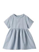 Dress S/S Elma Blue Wheat