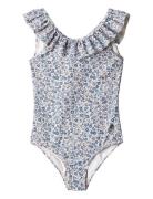 Swimsuit Marie-Louise Blue Wheat