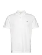 Reg Shield Ss Pique Polo White GANT