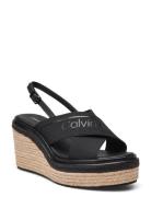 Wedge Sandal 50 He Black Calvin Klein