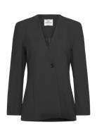 Recycled Sportina Fusia Blazer Black Mads Nørgaard