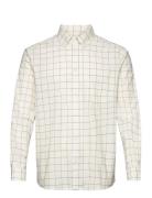 Kent Check Shirt Cream Les Deux