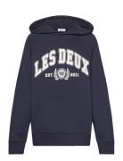 University Hoodie Kids Navy Les Deux