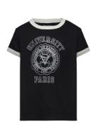 Short Sleeves Tee-Shirt Black Zadig & Voltaire Kids