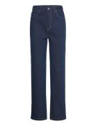 Stretchy Straight Pants Blue ROTATE Birger Christensen