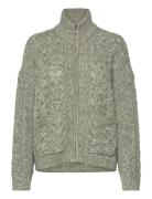 Tine Bloom Cardigan Khaki HOLZWEILER