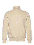 Reg Shield Full Zip Sweat Cream GANT