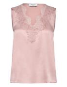 Silk Top Pink Rosemunde