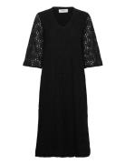 Lace Caftan Black Rosemunde