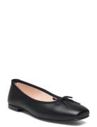 Biaemily Karré Ballerina Smooth Leather Black Bianco