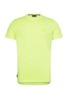 Essential Logo Emb Neon Tee Yellow Superdry