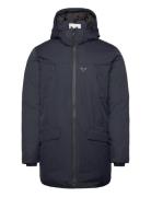 Jamison Quilt Mix Jacket Navy Fat Moose