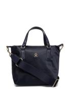 Poppy Th Small Tote Blue Tommy Hilfiger
