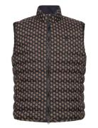 Norfolk Liner Vest Navy Morris