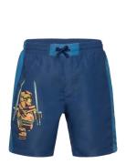 Lwarve 307 - Swim Shorts Blue LEGO Kidswear