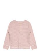 Striped Long Sleeve Grandad Pink Copenhagen Colors