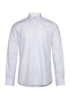 Square Dobby Slim Fit Shirt White Michael Kors