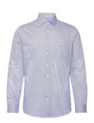 Printed Jersey Slim Shirt Blue Michael Kors