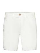 8-Inch Straight Fit Linen-Cotton Short White Polo Ralph Lauren