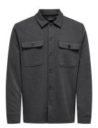 Onsnewkodyl Overshirt Sweat Noos Grey ONLY & SONS