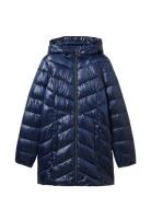 Hooded Lightweight Coat Navy Tom Tailor