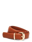 Metal Buckle Belt Brown Mango