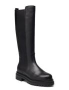 Biadarlene Chelsea Long Boot Leather Black Bianco