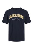 Jjecaleb Varsity Tee Ss O-Neck Noos Navy Jack & J S