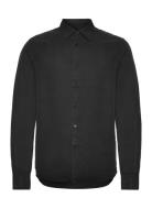 Slim Ls Comfort Tencel Shirt Black J. Lindeberg