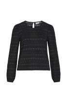 Vichikka O-Neck L/S Top Black Vila