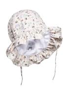 Bell Hat W/Print Beige Melton