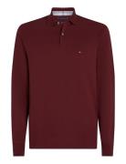 1985 Regular Ls Polo Burgundy Tommy Hilfiger