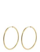 Sanne Medium Hoop Earrings Gold Pilgrim