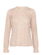 Crtiley Lace Blouse Pink Cream