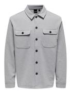 Onsnewkodyl Overshirt Sweat Grey ONLY & SONS