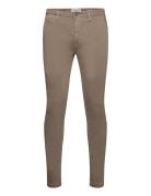 Zeumar Trousers Slim Hyperchino Color Xlite Beige Replay