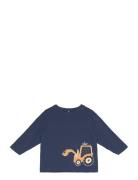 Nmmloder Nreg Ls Top Box Navy Name It