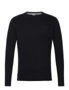 Essential Logo Long Sleeve Top Black Superdry