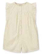 Holmfrid Anglaise Jumpsuit Cream Liewood