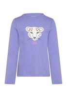 Printed Longsleeve Purple Tom Tailor