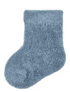 Nbmollo Terry Fluffy Sock Blue Name It