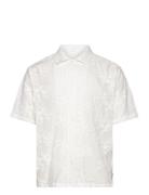 Wbbanks Flower Shirt White Woodbird