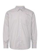 Nico Poplin Shirt Blue Wood Wood