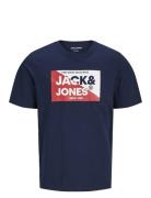 Jjnolan Tee Ss Crew Neck Jnr Navy Jack & J S