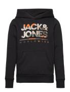 Jjluke Sweat Hood Jnr Black Jack & J S