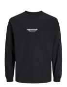 Jorvesterbro Tee Ls Crew Neck Noos Black Jack & J S