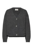 Vmgemma Ls V-Neck Knit Cardigan Vma Noos Grey Vero Moda